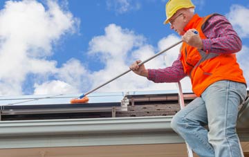 Shrivenham soft wash roof cleaning